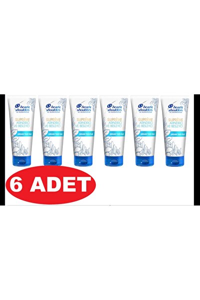 Head & Shoulders 6lı Toptan Supreme Arındırıcı Saç Kremi 220 ml Saç Kremi