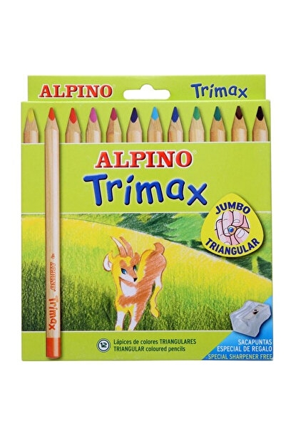 Alpıno Alpino Trimax Jumbo Kuru Boya 12'li