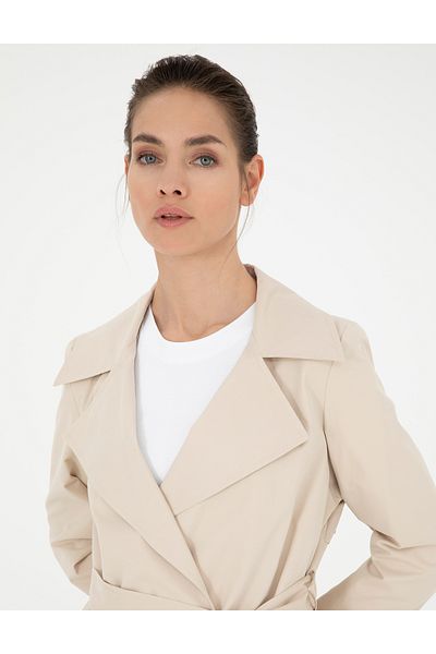 Pierre Cardin Beige Trench Coat 50282819 -Vr011