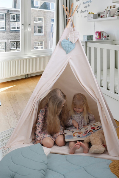 BabyModa Eğitici Oyun Arkadaşı Kızılderili Pamuklu Çocuk Oyun Çadırı