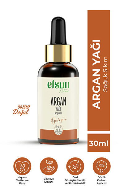 Efsun Natural Argan Yağı Besleyici, Kırılma Karşıtı Saç Bakım Yağı %100 Saf V...