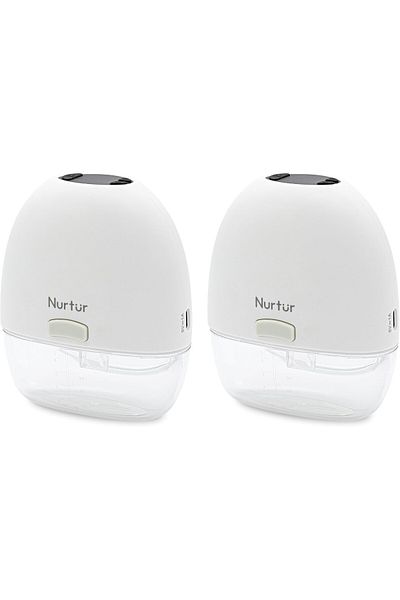 Nurtur Cozi Wearable Double Breast Pump Hands-Free 4 Modes 9 Levels Portable for Travel & Home 140ml