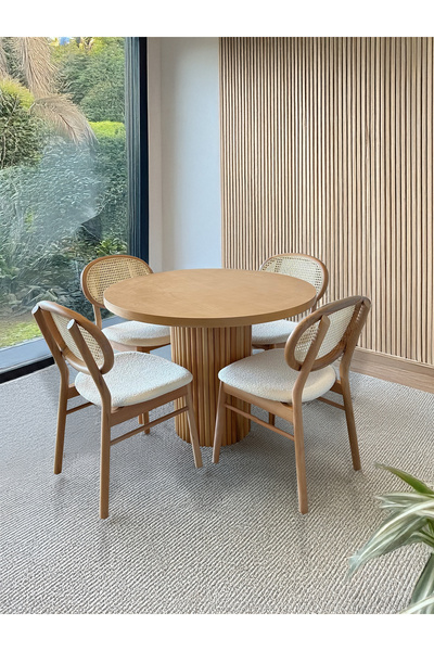 Albero Home Aura Masa Takımı 90x90