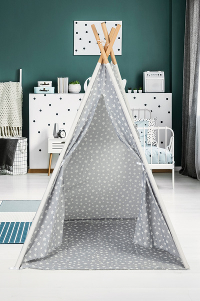 BabyModa Eğitici Oyun Arkadaşı Kızılderili Pamuklu Çocuk Oyun Çadırı