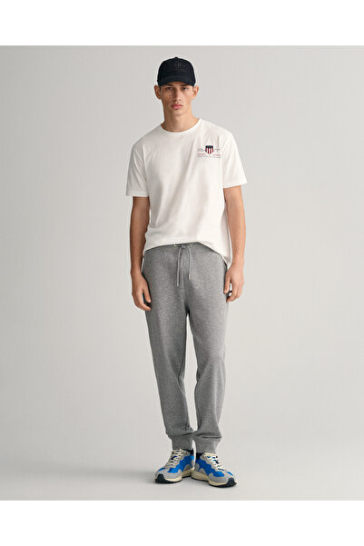 Gant Erkek Gri Regular Fit Eşofman Altı