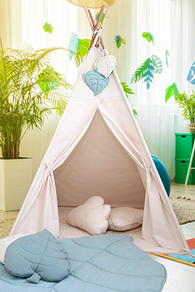 IRK Markacity m Desenli Kızılderili Çocuk Oyun Alanı Organik Pamuklu Kumaş Ço...