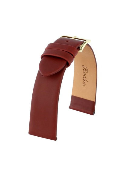 RODER R4146 Hakiki Deri Kayış - Bordo - 14mm Uyumlu-desenli Ve Şık Tasarımlı ...