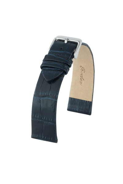 RODER حزام جلد R4147 - أزرق داكن - 22 ملم