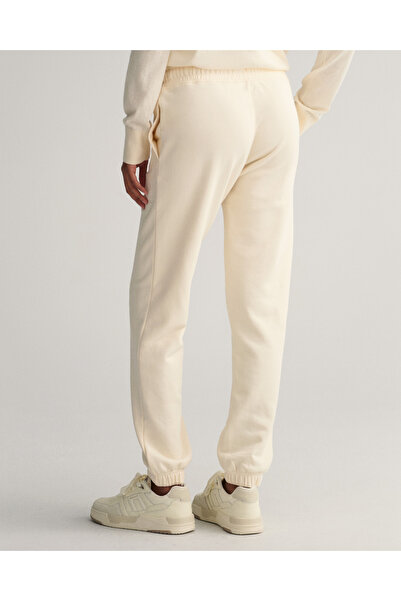 Gant Kadın Beyaz Regular Fit Eşofman Altı