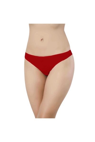 Royaleks Γυναικείο εσώρουχο 7 τεμαχίων Super Eco Σετ Lycra Κόκκινο