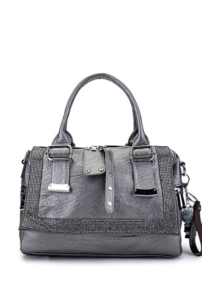 Tamer Tanca Жіноча веганська металева сумка через плече