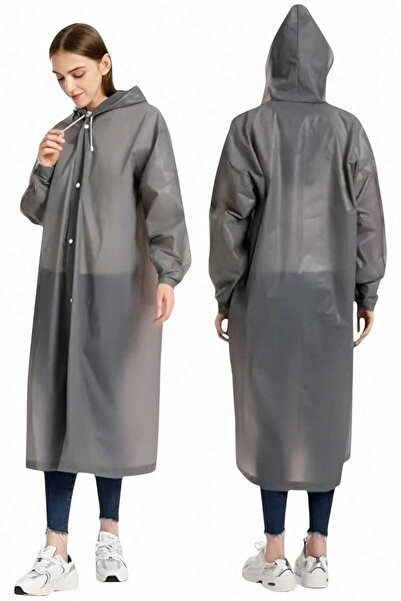 Uniquetrenders Жіночий вітрозахисний плащ з капюшоном Eva
