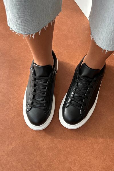 Mupa Shoes Μαύρα γυναικεία αθλητικά παπούτσια