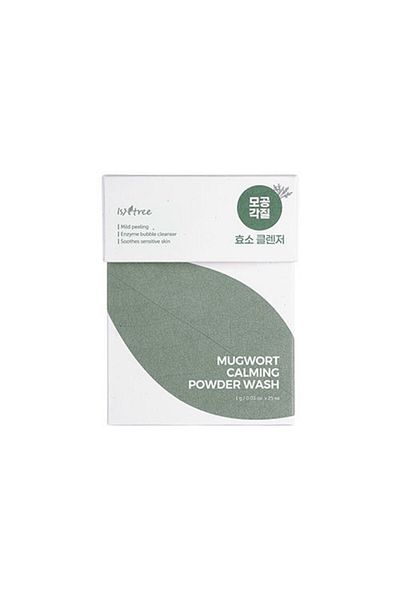 Isntree MUGWORT CALMING POWDER WASH 1G 25EA