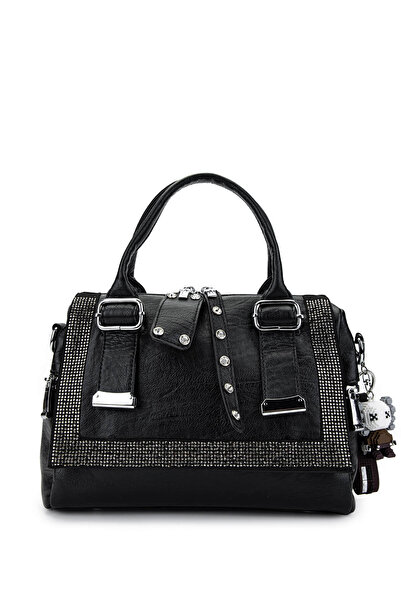 Tamer Tanca Women's Vegan Black Shoulder Bag