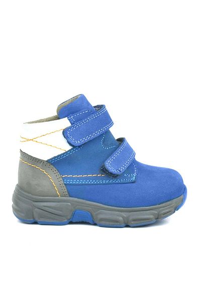 Rakerplus Genuine Leather Blue Baby Sports Boots