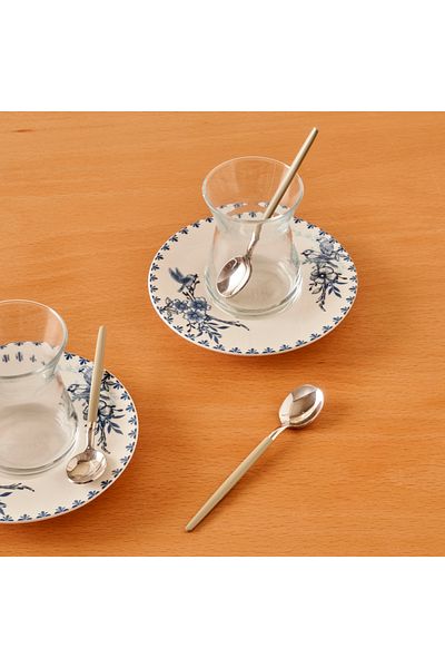 Bella Maison Green Siena 6-Piece Teaspoon Set