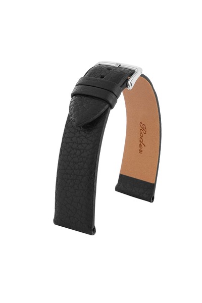 RODER حزام جلد R4175 - أسود - 20 ملم