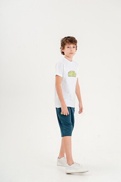 Mışıl Kids EXTREME Printed Boy's T-Shirt Shorts Set