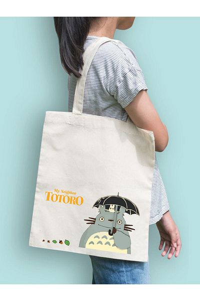Cemira Totoro Anime Y2K Unisex Bag - Pinteret Cloth, Street and School Crawl