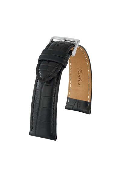 RODER حزام جلد R4134s - أسود - 24 ملم
