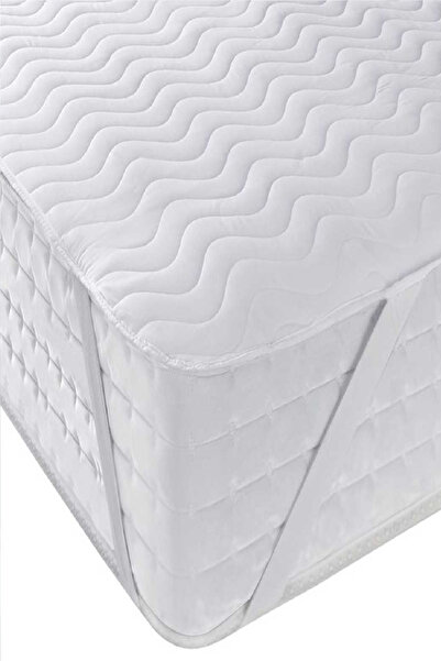 Derbey 150X200 cm Liquid-Proof Corner Elastic Quilted Double Bed Protector Mattress Cover