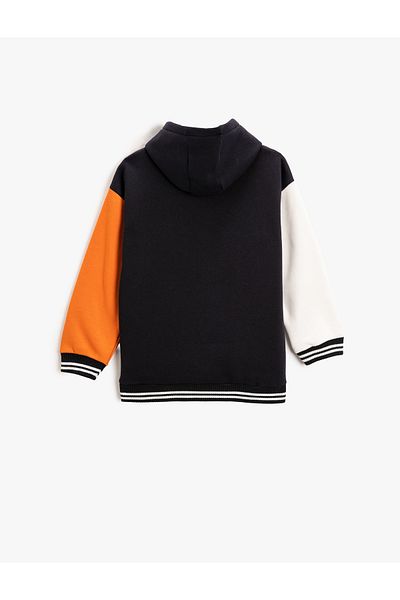 Koton College Hooded Sweatshirt