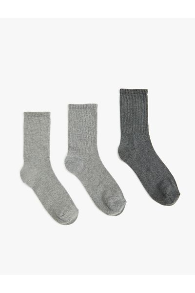 Koton Set de bază de 3 șosete multicolore