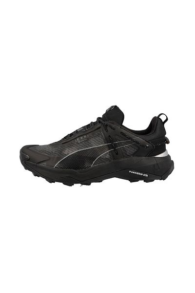 Puma Explore Nitro Gtx Black- Silver Men's Road Running Shoes 37802301