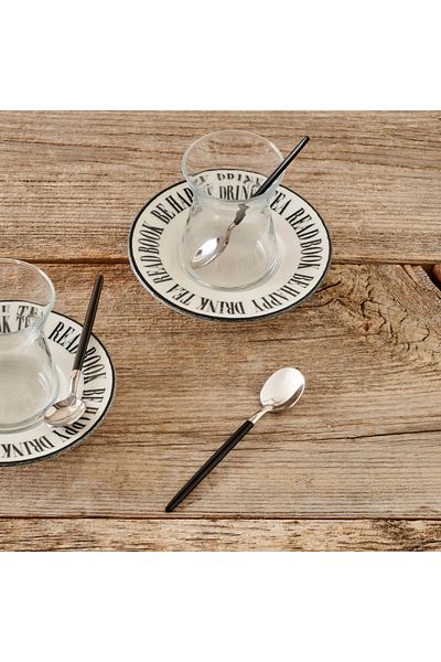 Bella Maison Siena Black Teaspoon Set of 6