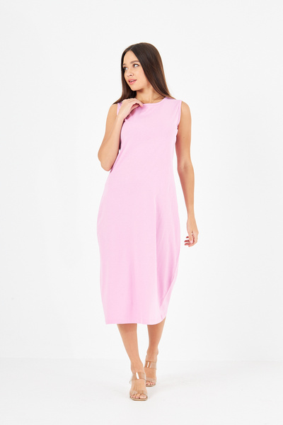 ESPİNA Uzun Kolsuz Elbise Astarı %100 Pamuk  İçlik Jüpon Kombinezon