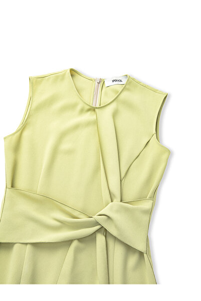 İpekyol Midi Length Waist Strap Dress