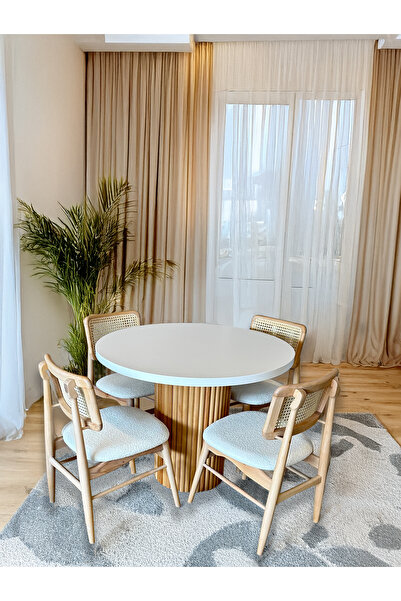Albero Home Leydi Masa Takımı 100x100
