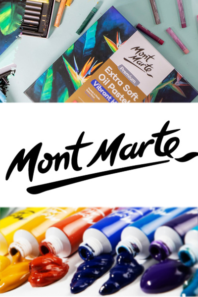 Mont Marte MM Kanvas Panel Yuvarlak 50cm Signature