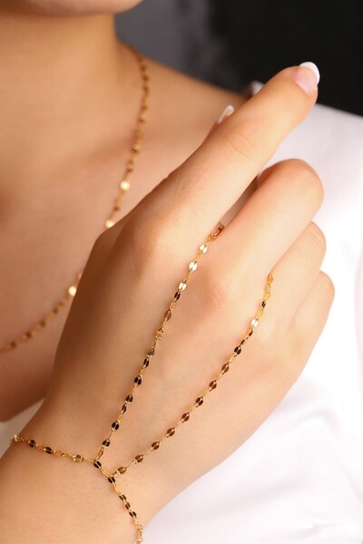 GÜLENLER 1985 22 Ayar Altın Çok Para Saydıran Şahmeran Bileklik