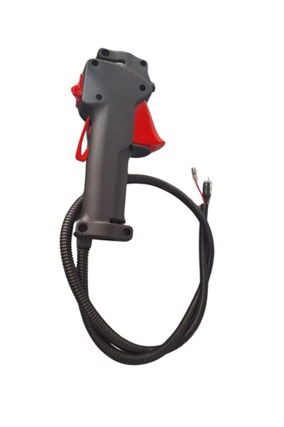 GİZİMAK Motorlu Tırpan Kabzesi Tetik Kabze Gaz Teli Komple Çin Tırpanlara Uyumlu