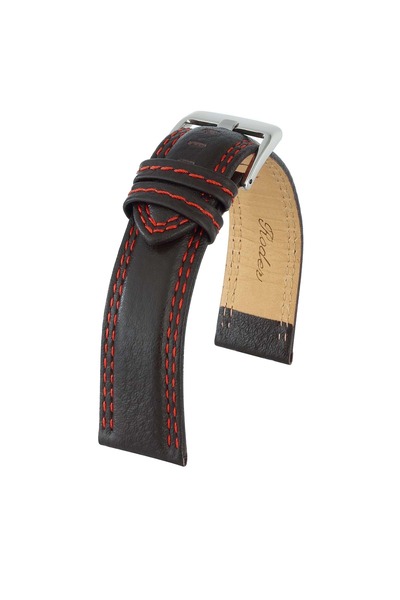 RODER حزام جلد رودر R4131R - BL-RED 22 مم