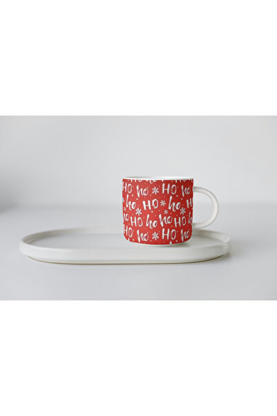 EYBaskı Tasarım Porcelain Christmas Christmas Themed Nescafe Cup