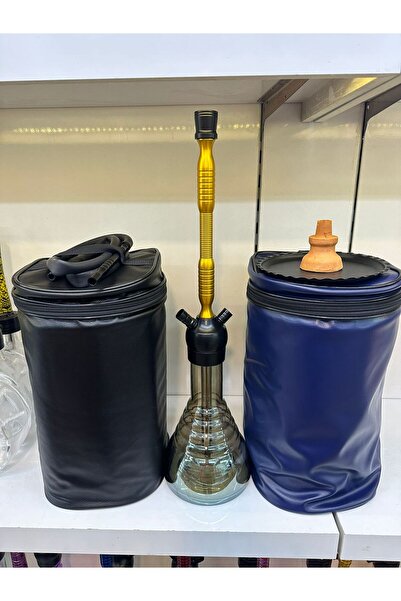 AVO-CATTO çantalı konya gold rengi nargile takımı