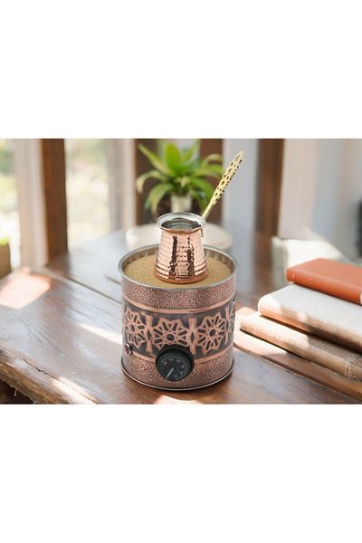 Ardıç Endüstriyel Traditional Turkish Sand Coffee Machine - Home Type Sand Coffee Machine - Copper Sand Coffee Machine