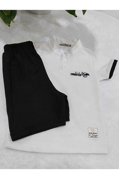 Store طقم ولادي من قماش الوافل