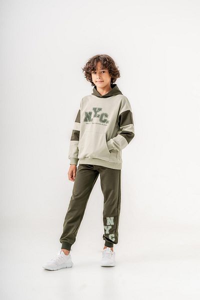 Mışıl Kids Nyc Printed Boy's Tracksuit Suit