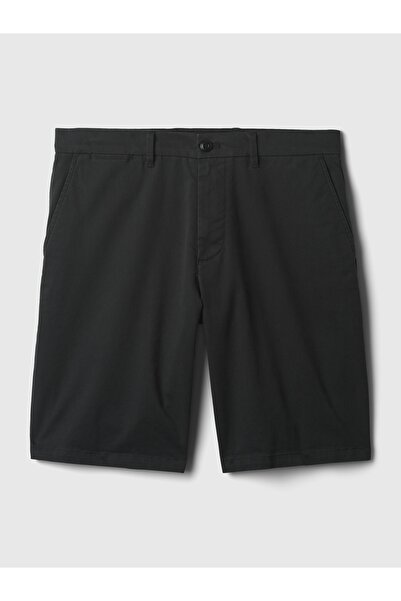 GAP Erkek Siyah 10" Vintage Şort