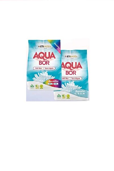 ETİ MADEN ETİMADEN AQUA BOR TOZ ÇAMAŞIR DETERJANI RENKLİLERİÇİN 6 KG BEYAZLAR...