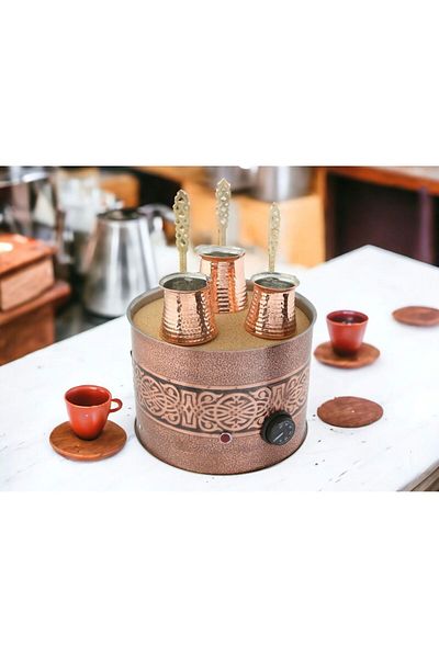 Ardıç Endüstriyel Turkish Sand Coffee Machine - Home Type Sand Coffee Machine - Copper Sand Coffee Machine