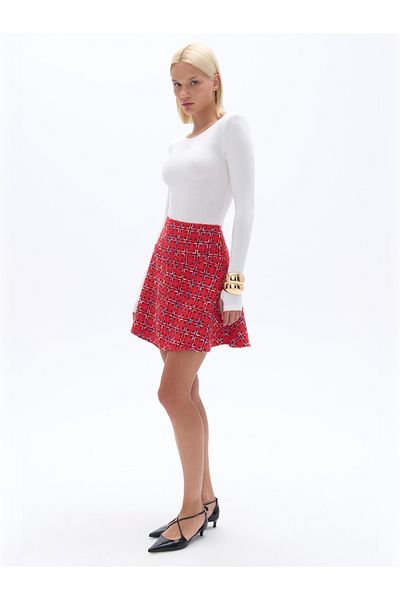 Nocturne Tweed Mini Skirt - Comfortable and Stylish