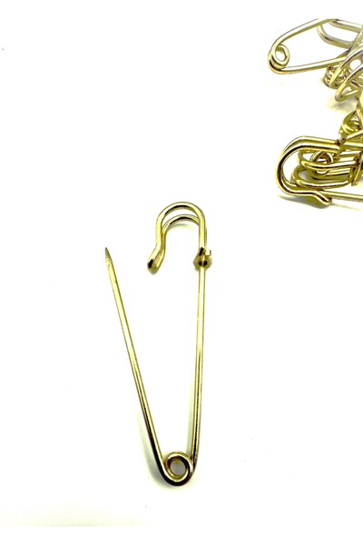 ATOS ÇENGELLİ İSKOÇ ETEK İĞNESİ SARI 5,7 CM