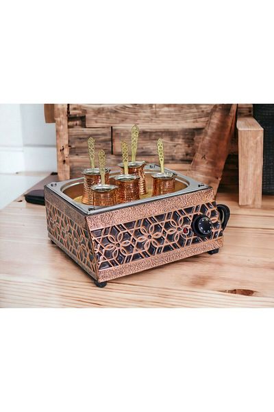 Ardıç Endüstriyel Traditional Turkish Sand Coffee Machine - Home Type Sand Coffee Machine - Copper Sand Coffee Machine