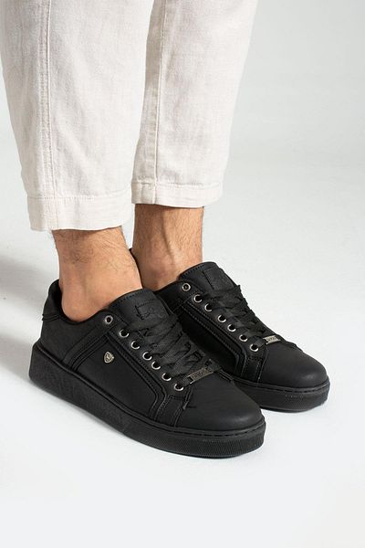 L.A Polo 333 Black Color Black Sole Men's Casual Shoes