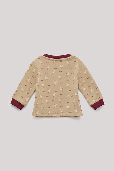 Layette BG Store Baby Boy Patterned Sweatshirt